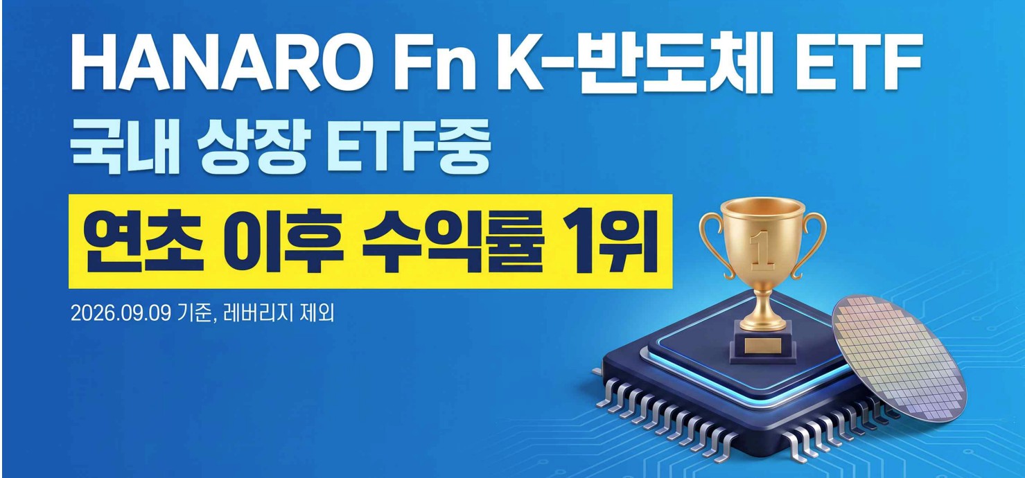 HANARO Fn K-반도체 ETF, 수익률 181%로 1위 달성… 비결은